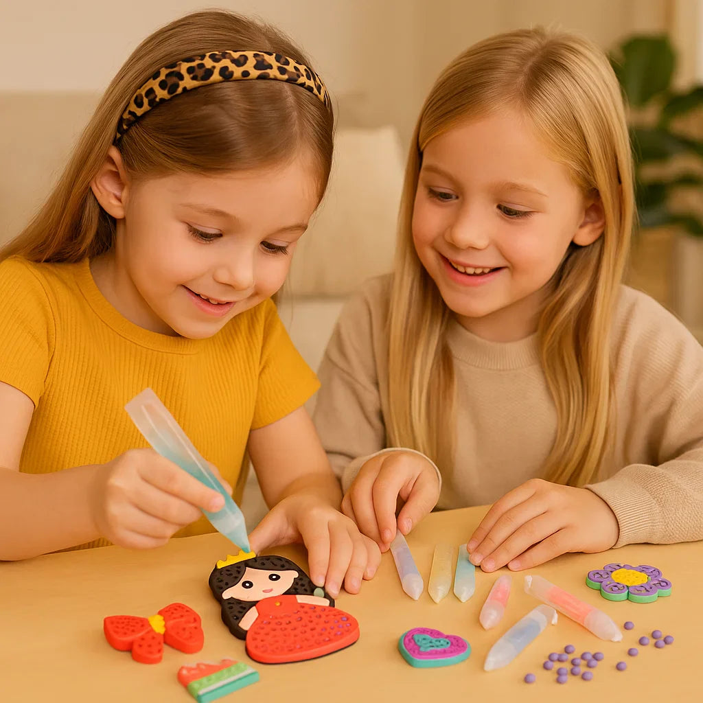 Magical Sparkle Art – Creative Bead Painting DIY Set for Kids