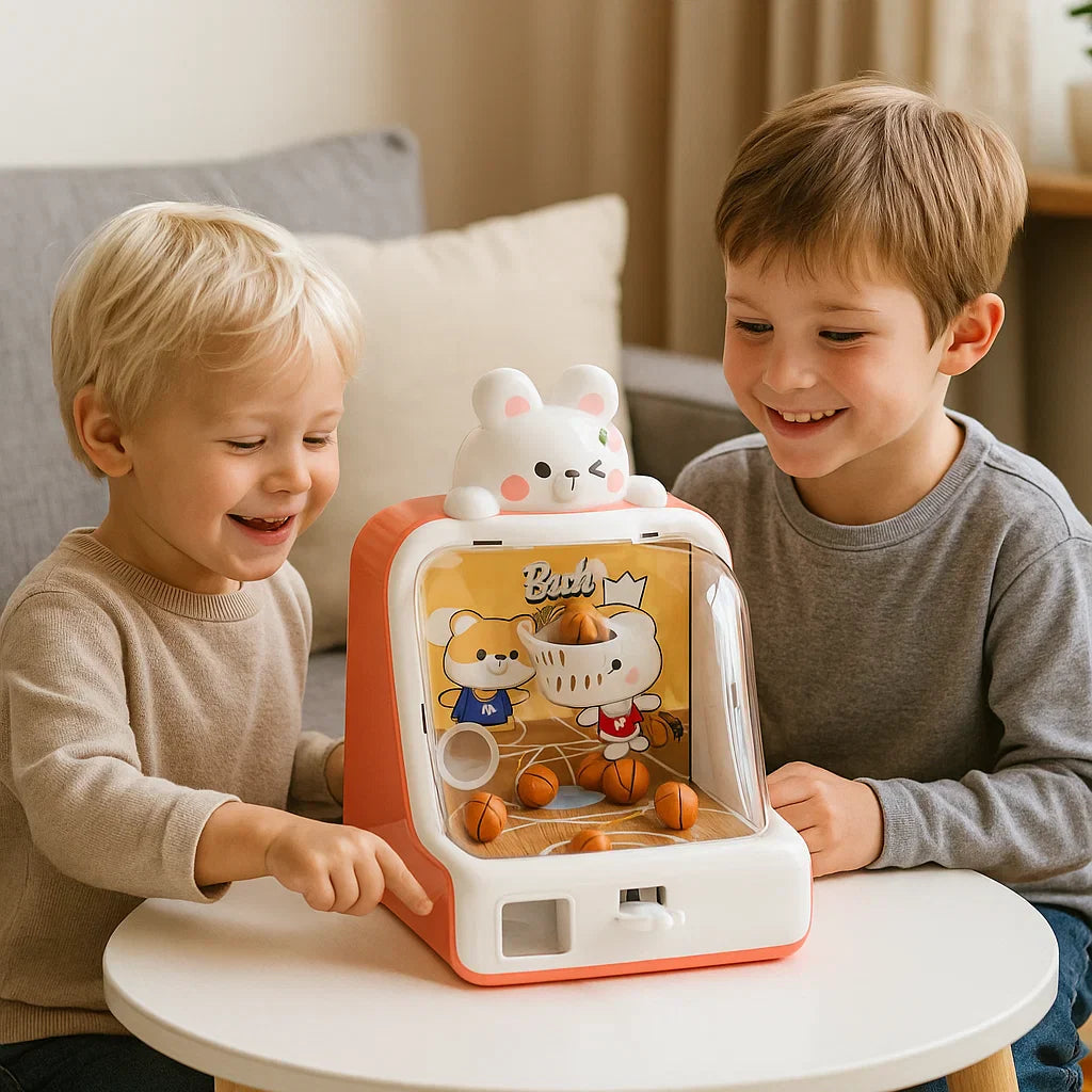 Arcade Fun Anytime – Mini Basketball Shooting Game Machine