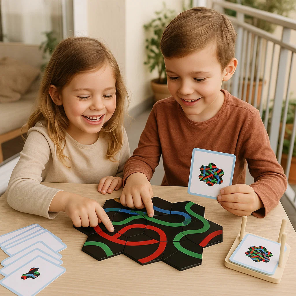 Find the Right Path – Educational Path Puzzle Family Logic Game