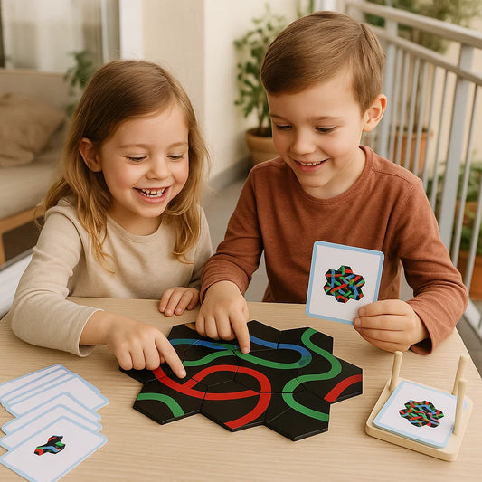Find the Right Path – Educational Path Puzzle Family Logic Game