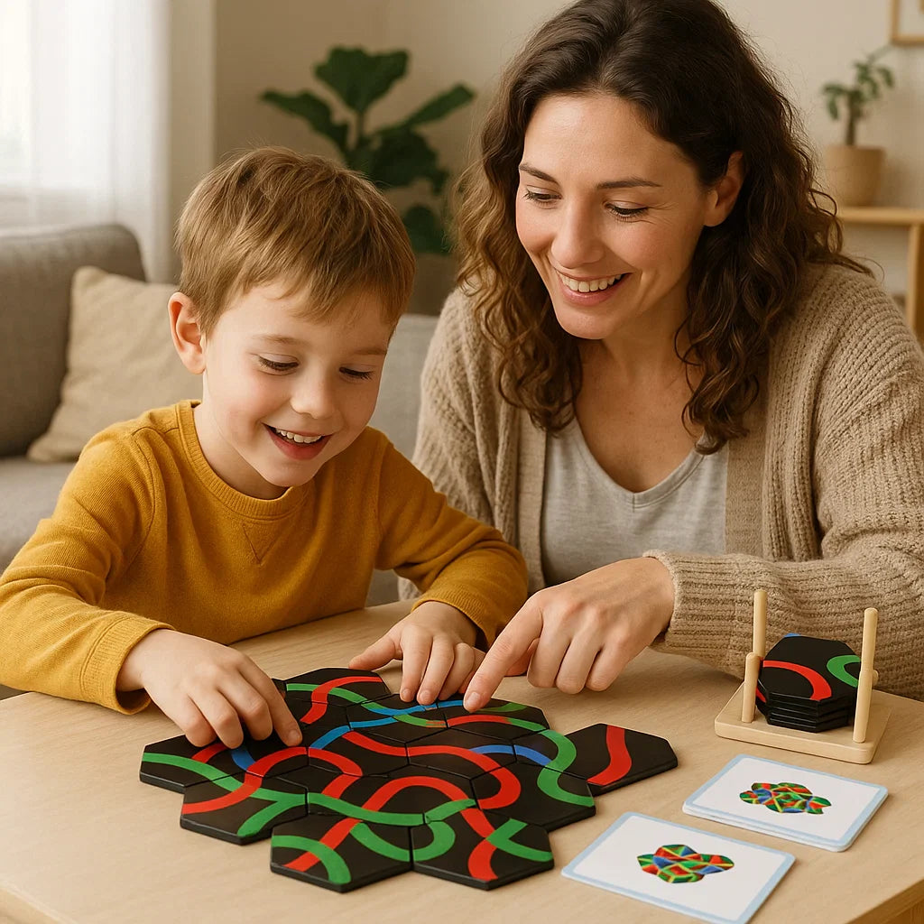 Find the Right Path – Educational Path Puzzle Family Logic Game