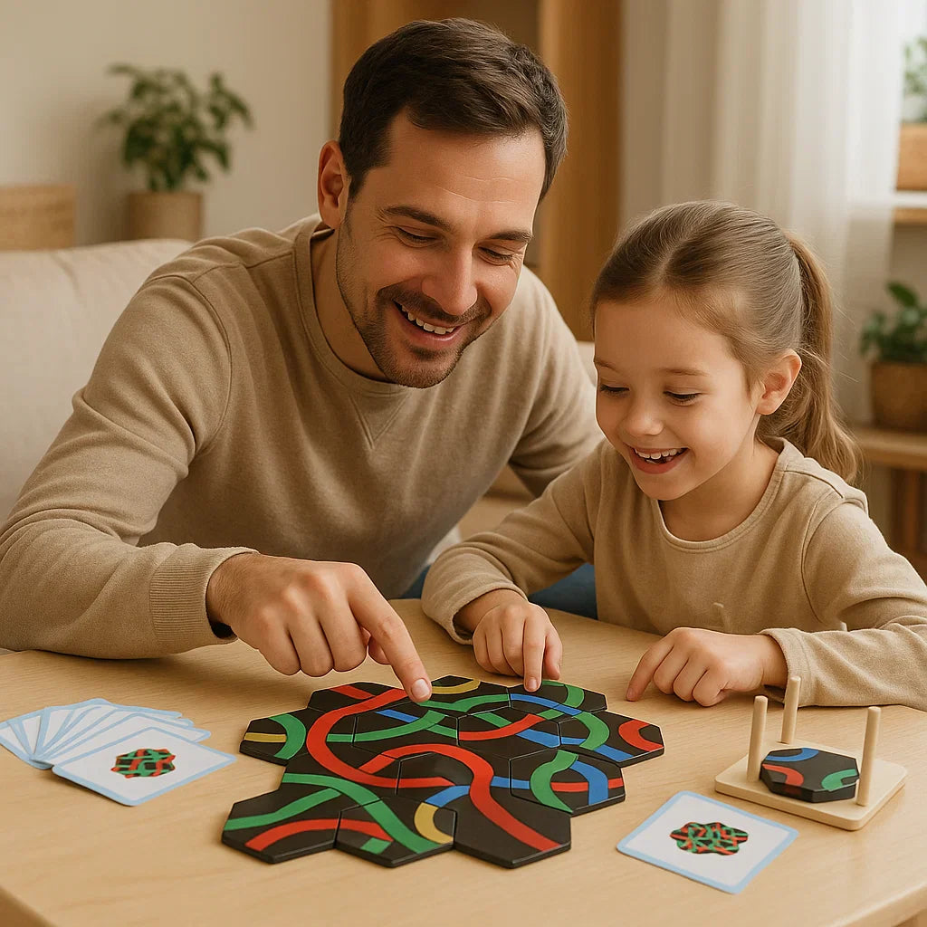 Find the Right Path – Educational Path Puzzle Family Logic Game