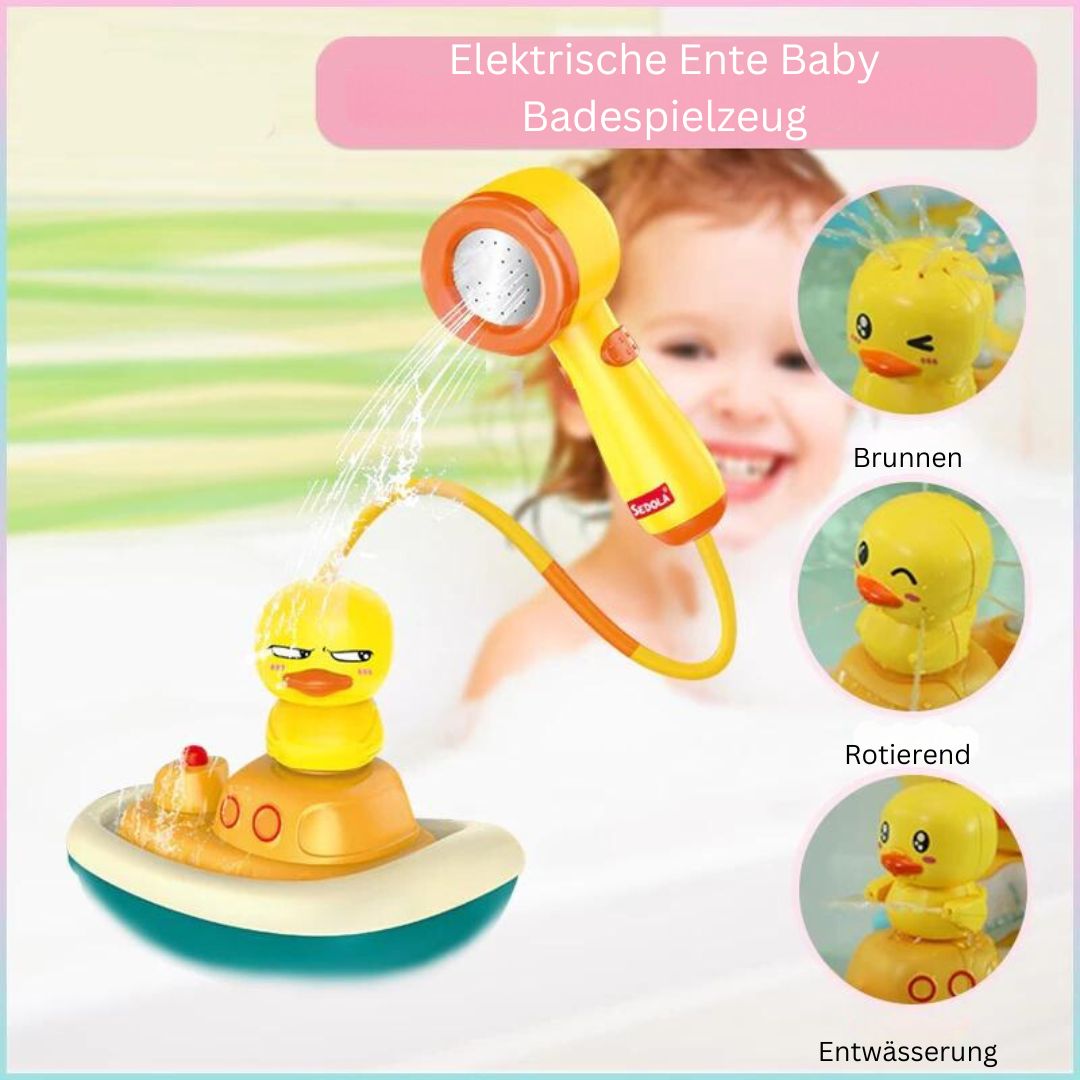 Duck Fountain Bath Toy – Interactive Bath Time Fun with Shower Head