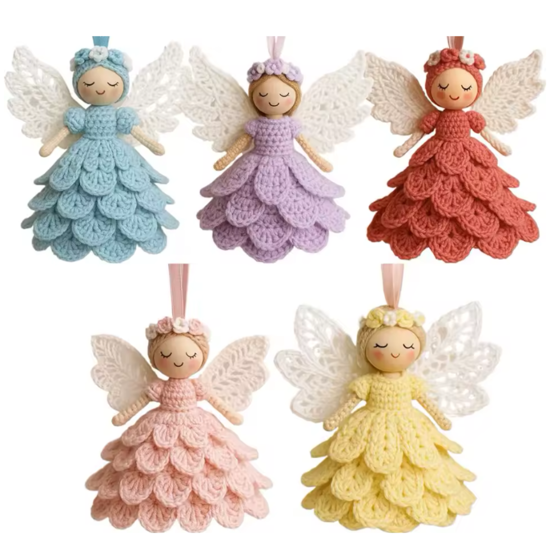 DIY Crochet Angel Kit – Make Beautiful Handmade Decorations & Gifts