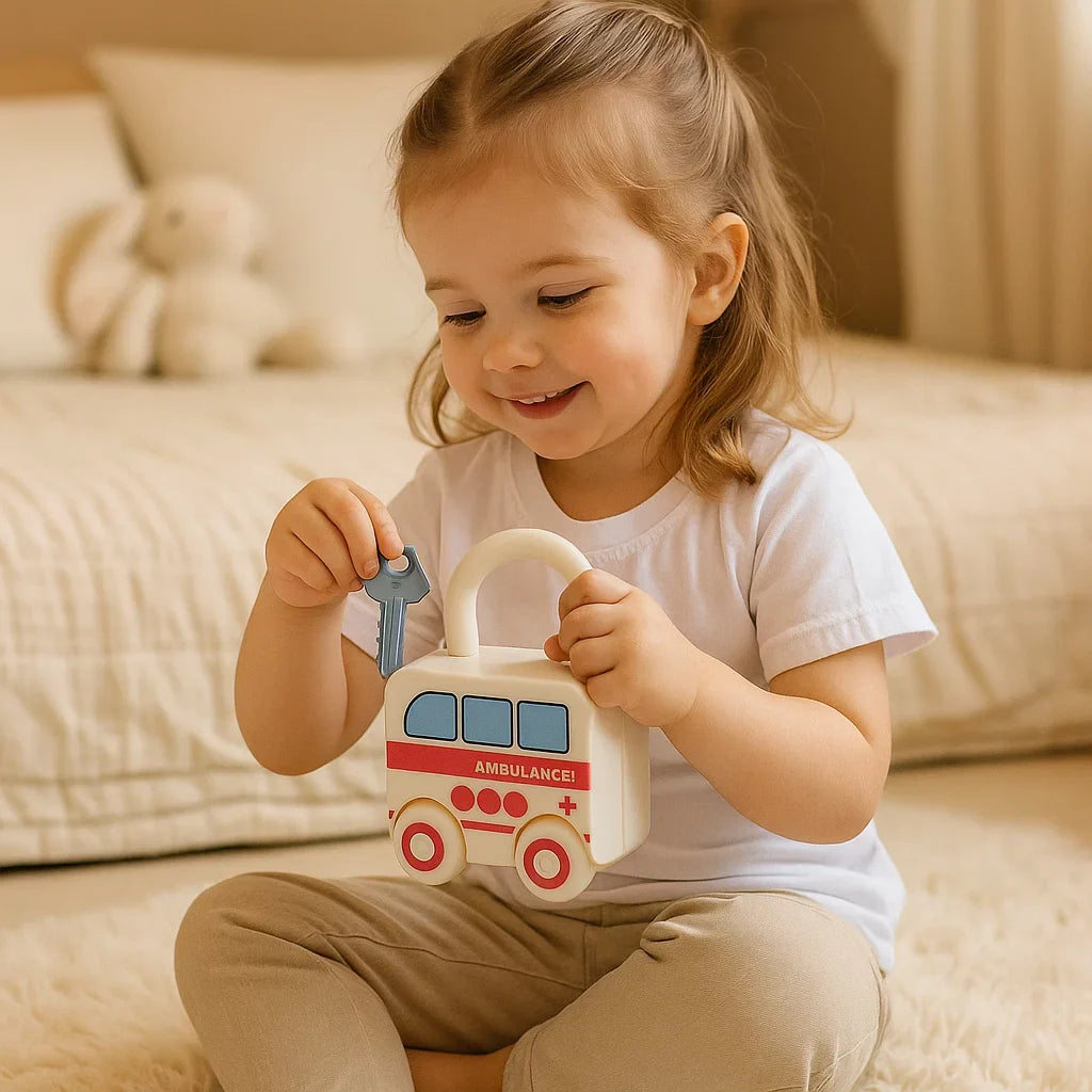 Montessori Key Matching Game – Learn Colours, Shapes & Logic Through Play
