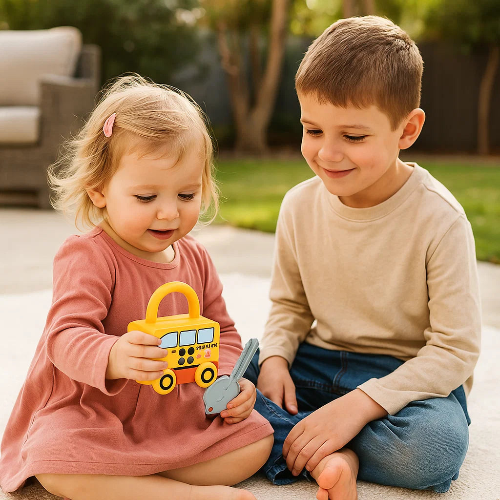 Montessori Key Matching Game – Learn Colours, Shapes & Logic Through Play