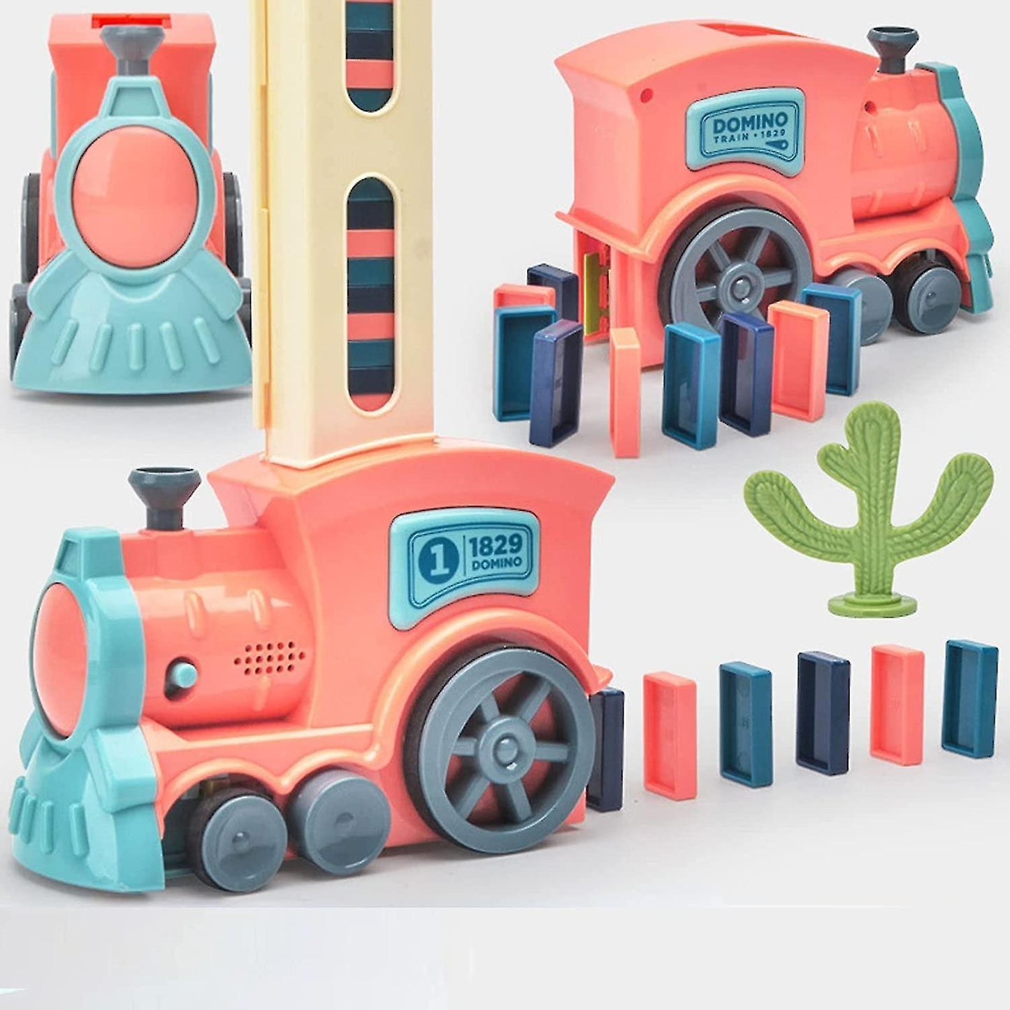 Domino Train Set – Endless Creative Domino Racing Fun For Kids & Family